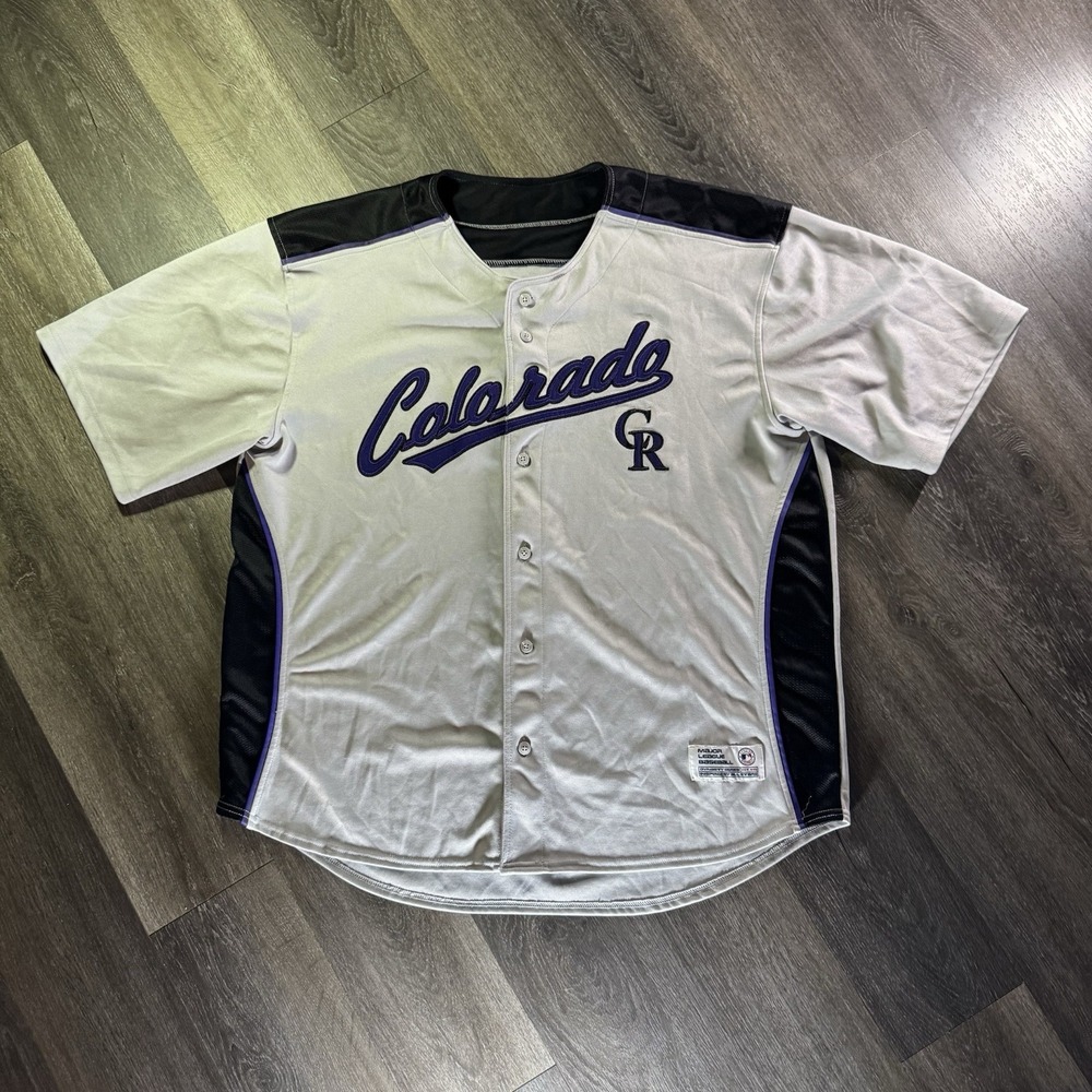Colorado Rockies Dynasty Men's XL MLB Jersey
